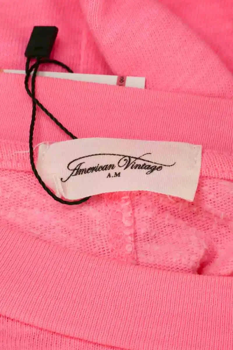 T-shirt American Vintage Rose en Coton