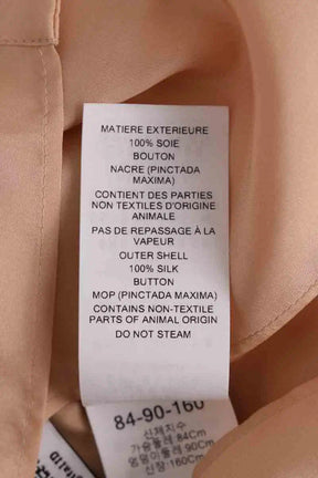 Blouse Chloé Rose en Soie