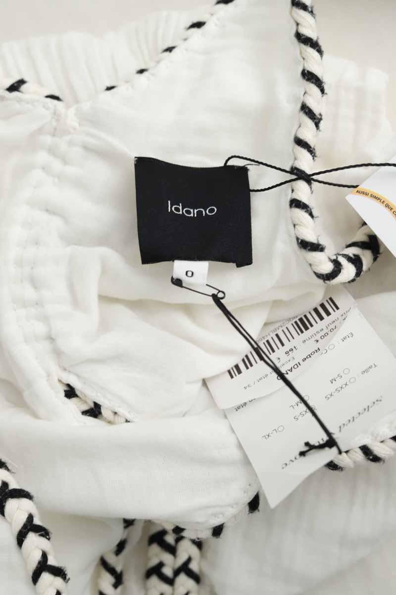 Mi-longueur Other Brand  Blanc