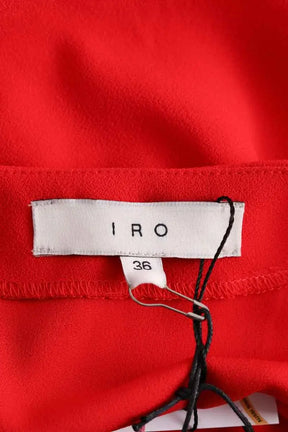 Blouse Iro Rouge en Synthétique