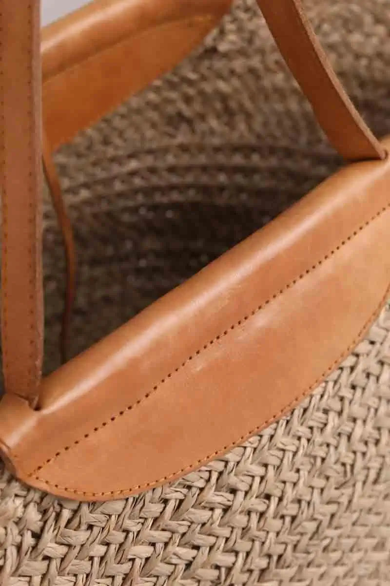 Cabas Maison 123 Beige en Osier