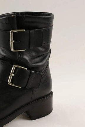 Boots Free Lance Noir en Cuir