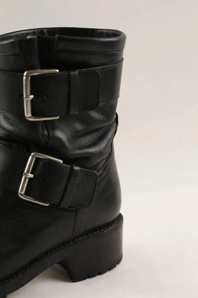 Boots Free Lance Noir en Cuir