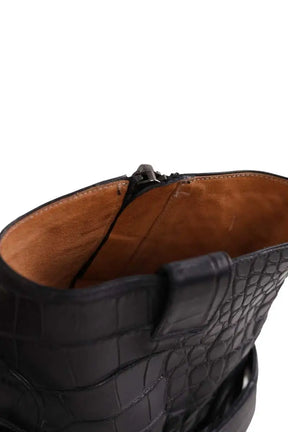 Boots Louis Vuitton Noir en Cuir