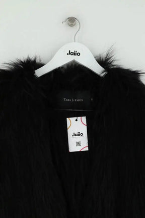 Manteau Tara Jarmon Noir en Fourrure