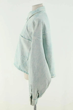 Veste Calvin Klein Bleu en Coton