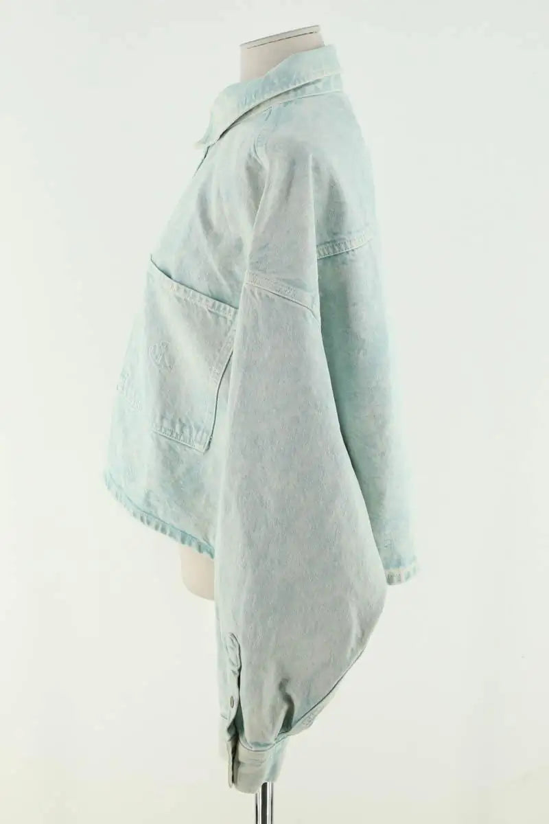 Veste Calvin Klein Bleu en Coton