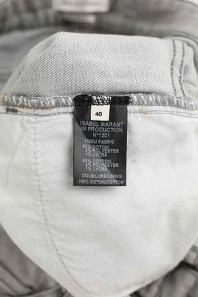 Jean droit Isabel Marant Étoile  Gris