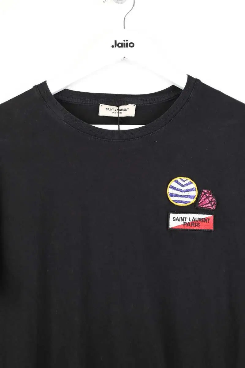 T-shirt Saint Laurent  Noir