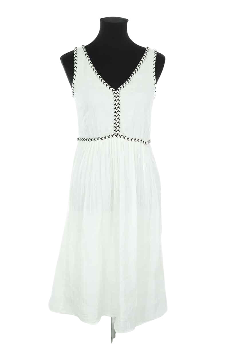 Mi-longueur Other Brand  Blanc