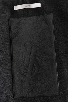 Blouson Yves Saint Laurent Noir en Cuir