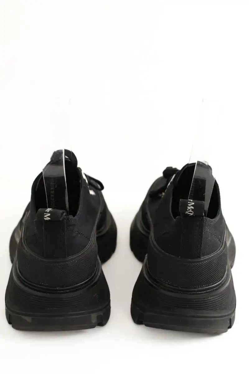 Baskets Alexander McQueen Noir en Tissu