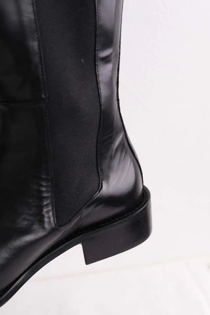 Bottes LK Bennett Zara Noir en Cuir