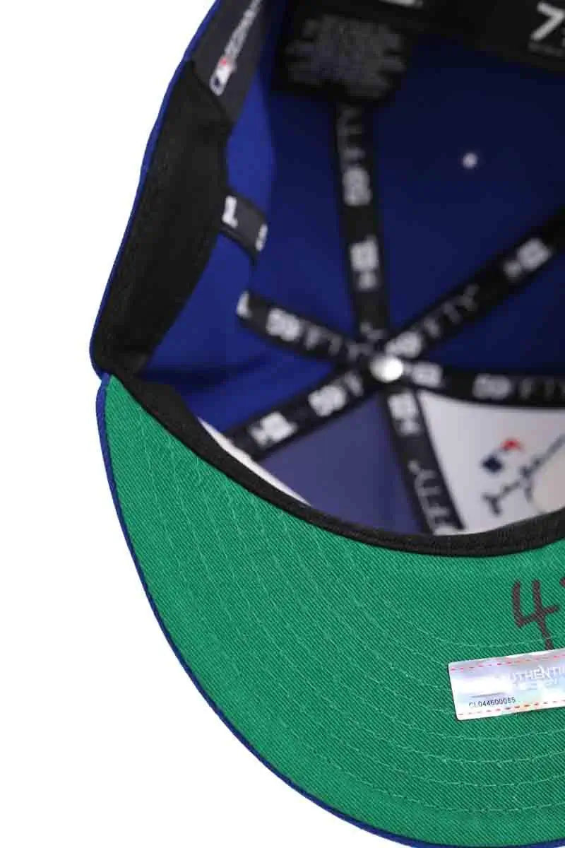 Casquette New Era Bleu en Coton