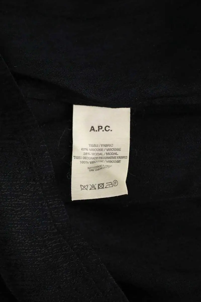 Blouse APC Noir en Viscose