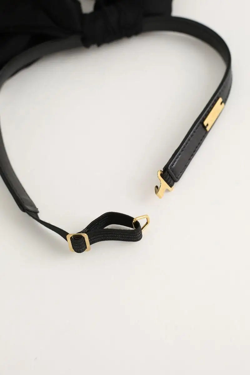 Collier Saint Laurent  Noir