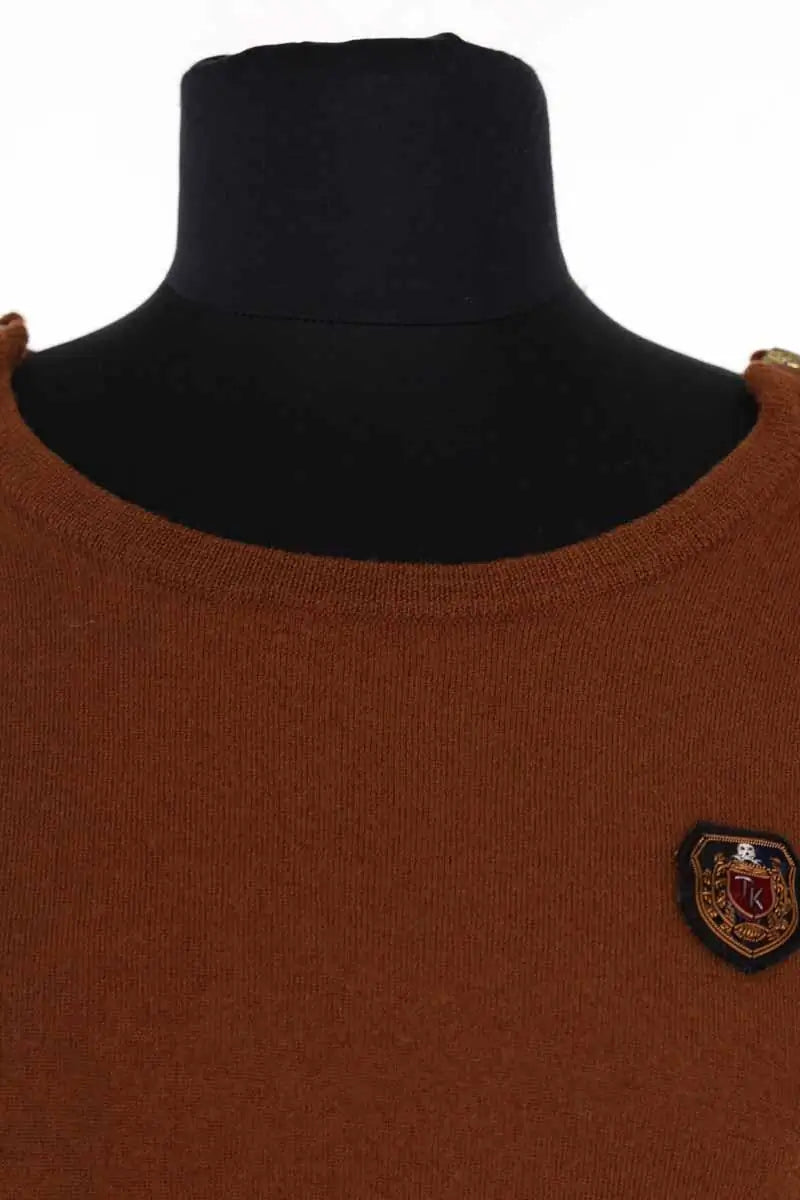 Pull The Kooples Marron en Laine