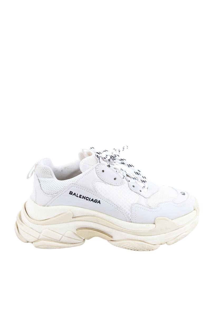 Baskets Triple S Balenciaga  Blanc