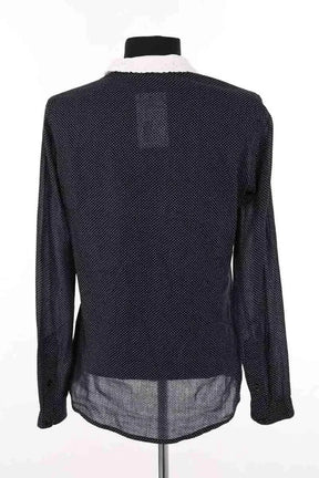 Blouse The Kooples Noir en Coton