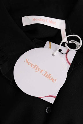 Chemise See By Chloé Noir en Viscose