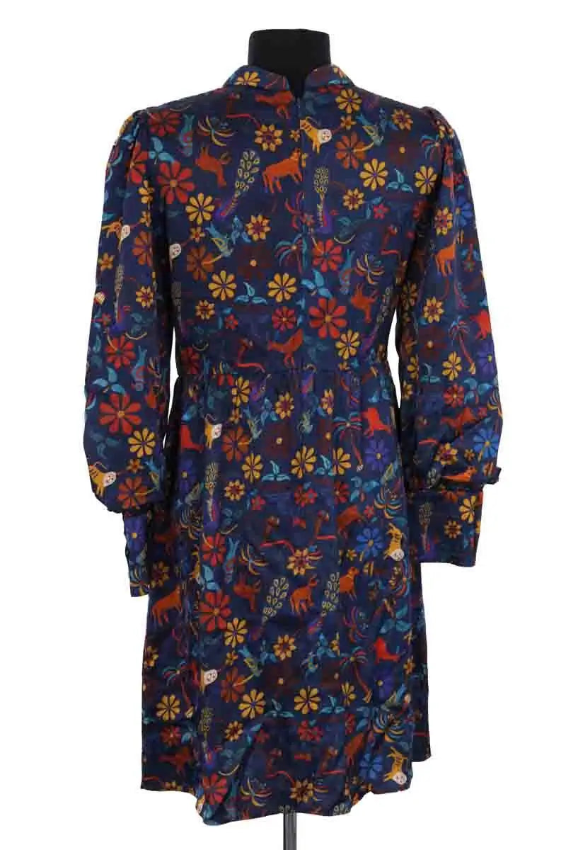 Robe Soi Bleu en Synthétique