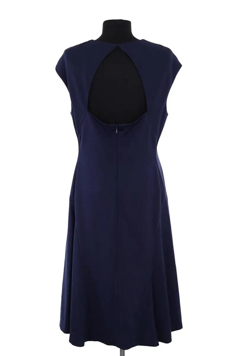 Robe Ralph Lauren Marine en Viscose