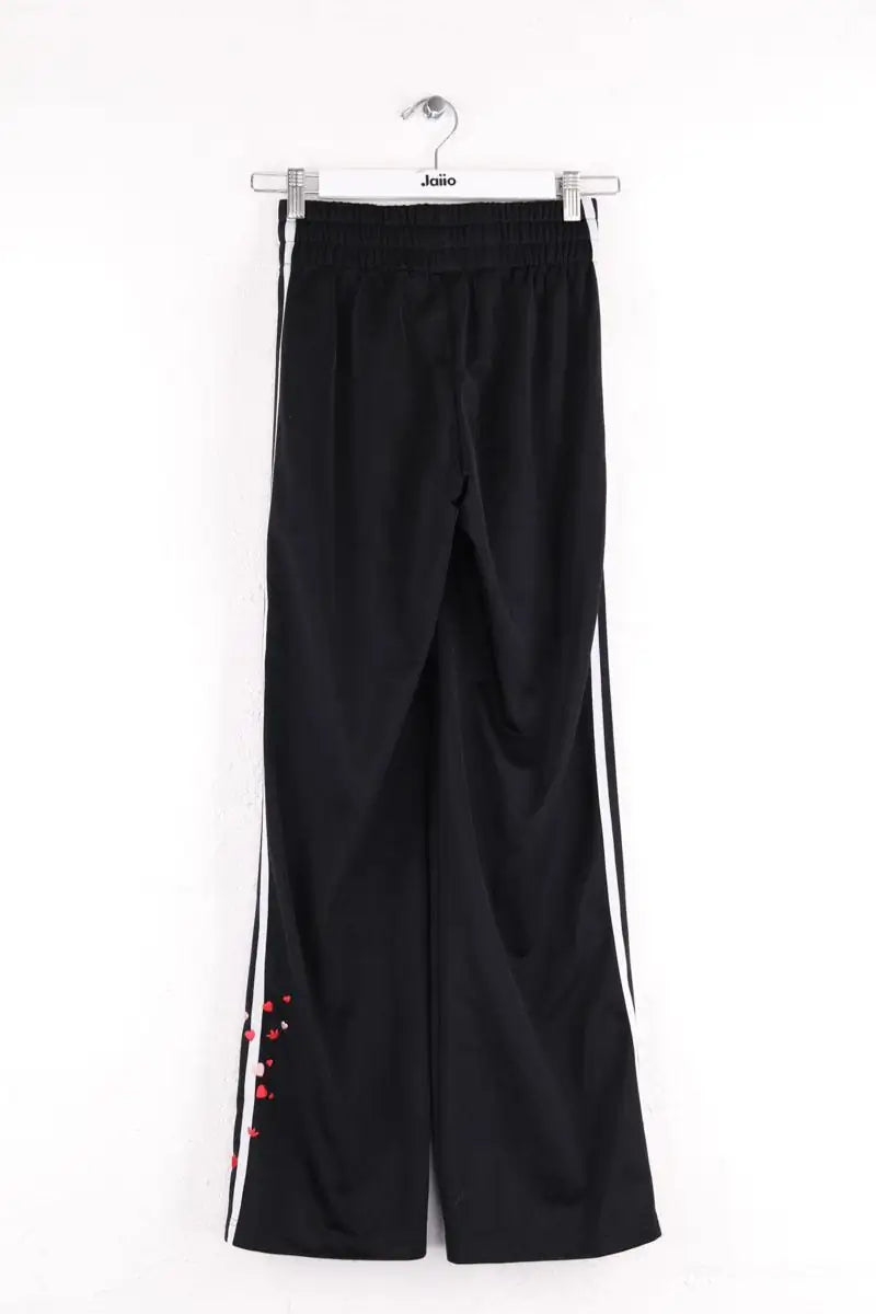 Pantalon droit Adidas Noir en Synthétique
