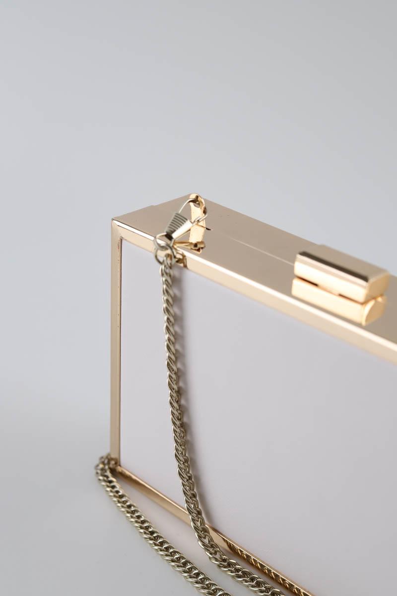 Pochette LK Bennett  Ecru