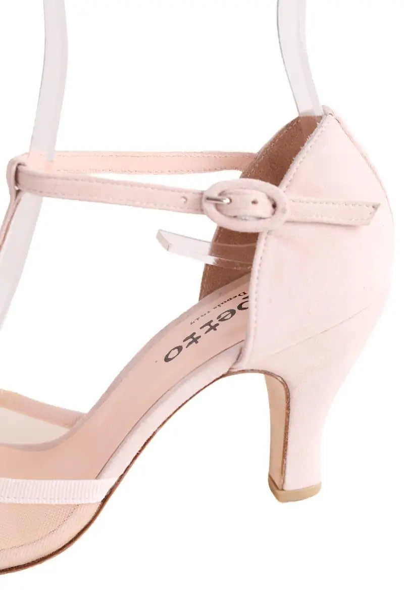 Talons Repetto Rose en Daim