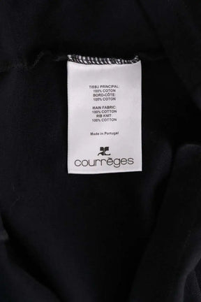 Robe Courrèges Noir en Coton