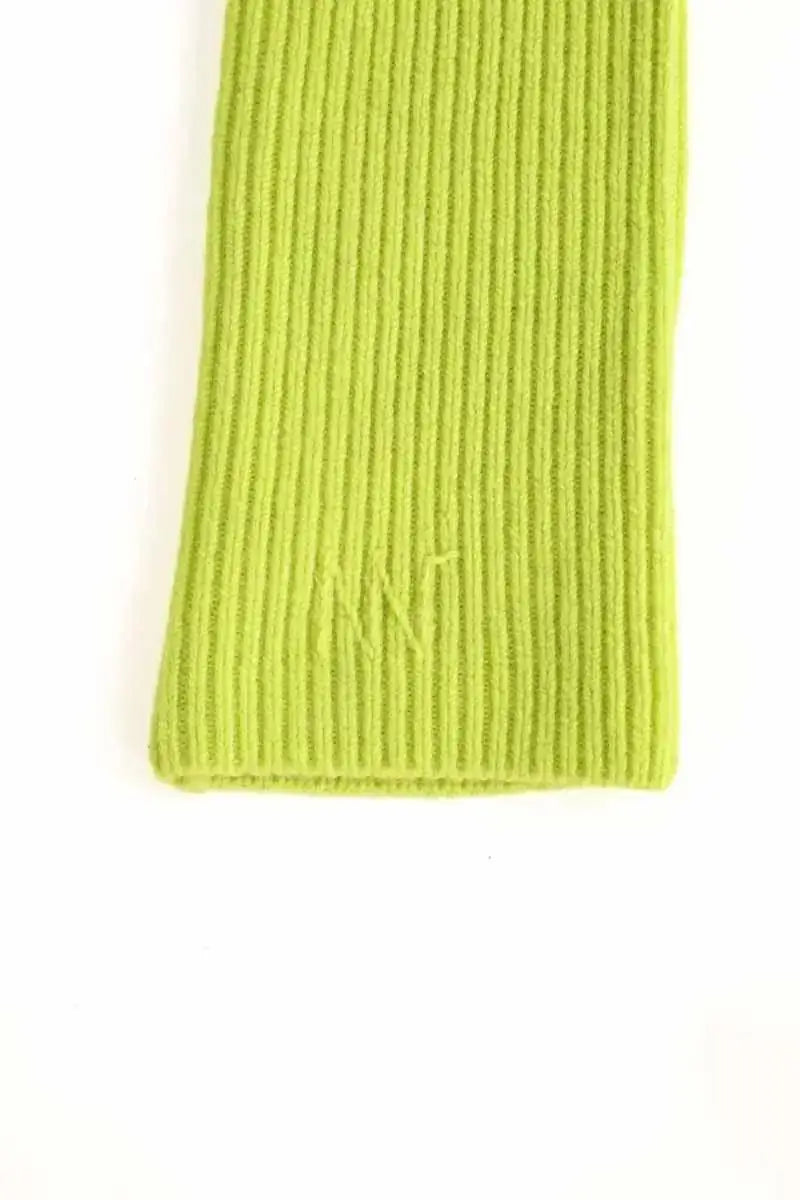 Gants Alexandra Golovanoff Vert en Laine