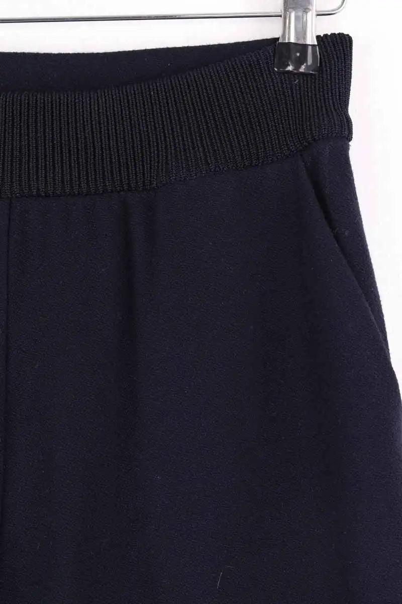 Pantalon large Emporio Armani Marine en Viscose