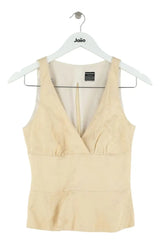 Top sans manche Joseph Beige en Soie, taille S - Seconde Main