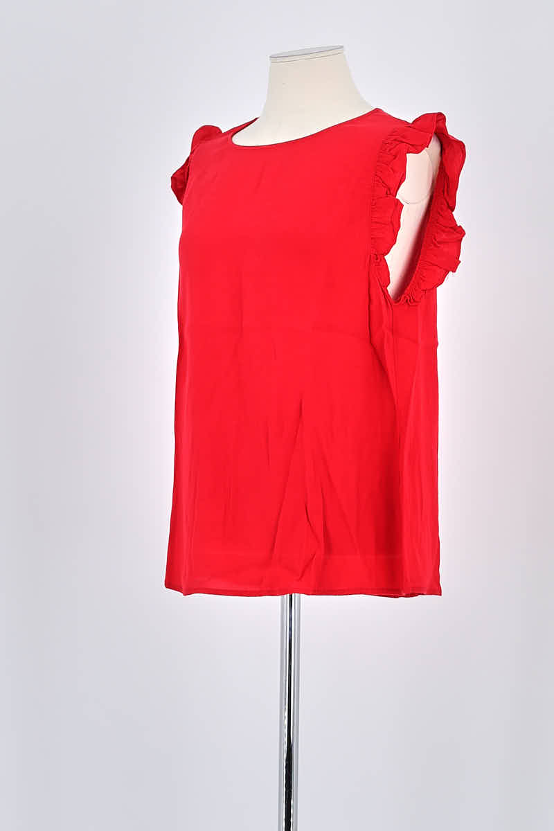 Top sans manche Bash  Rouge