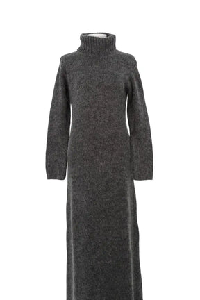 Robe Claudie Pierlot Gris en Synthétique, taille M - Seconde Main