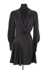 Robe Zimmermann Noir en Soie, taille XS - Seconde Main