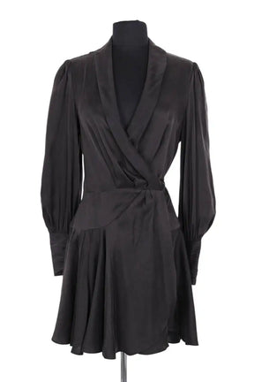 Robe Zimmermann Noir en Soie, taille XS - Seconde Main