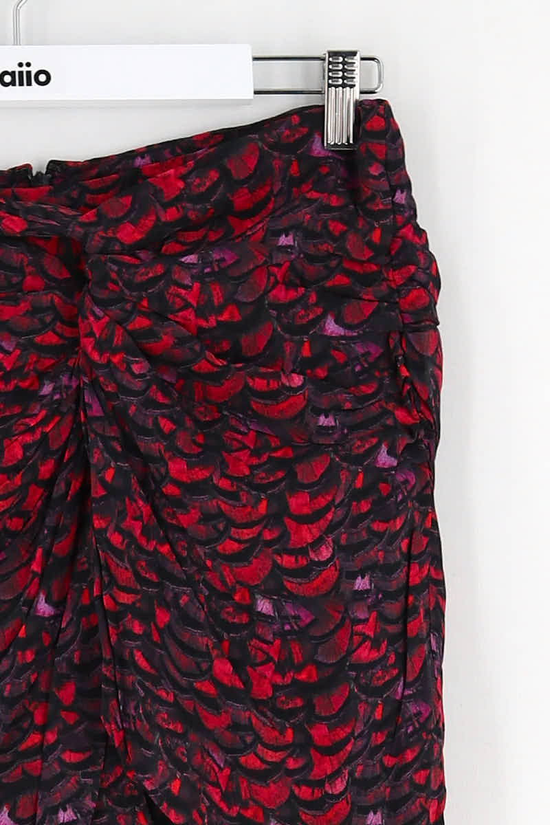 Mini jupe All Saints  Rouge