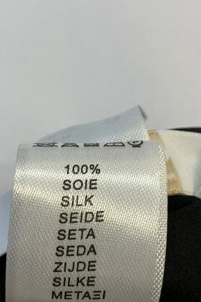 Gilet Eres Noir en Soie