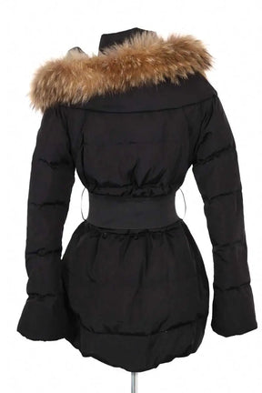 Doudoune Moncler Noir en Synthétique