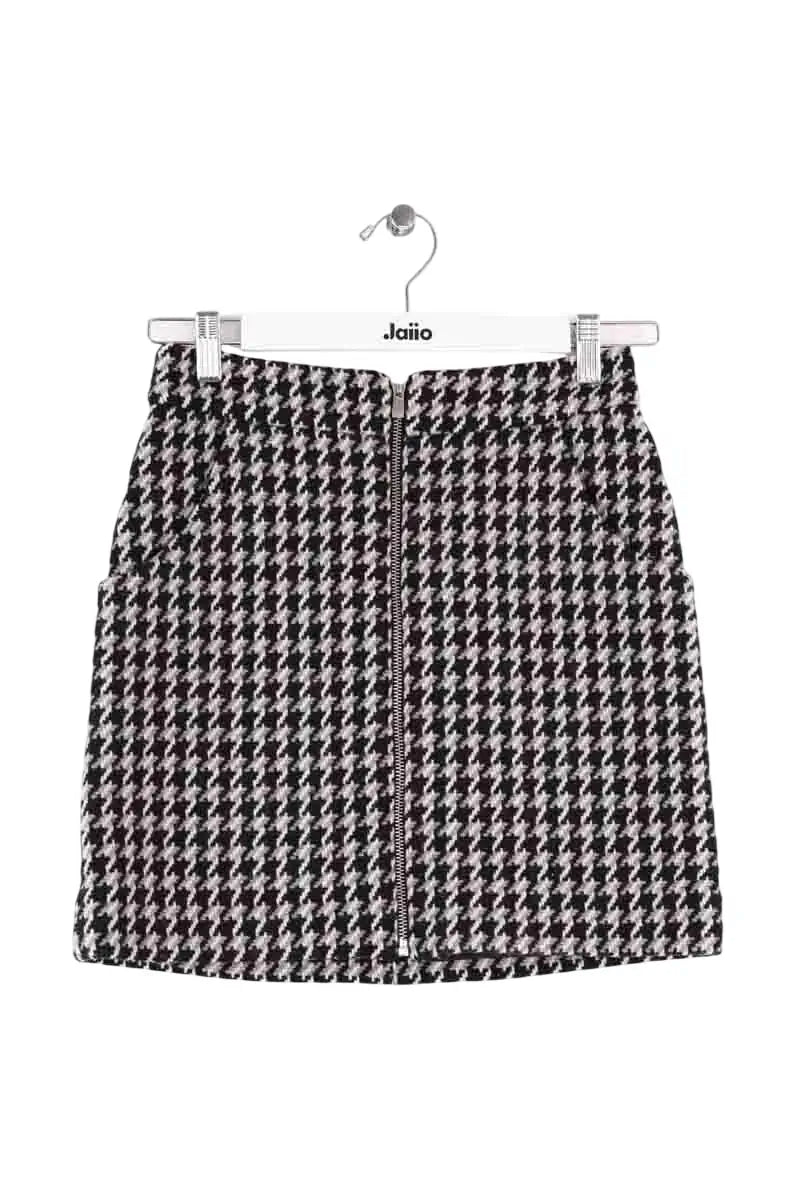 Mini jupe Maje Blanc en Laine, taille S - Seconde Main