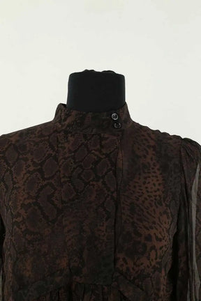 Robe Ba&Sh Marron en Synthétique