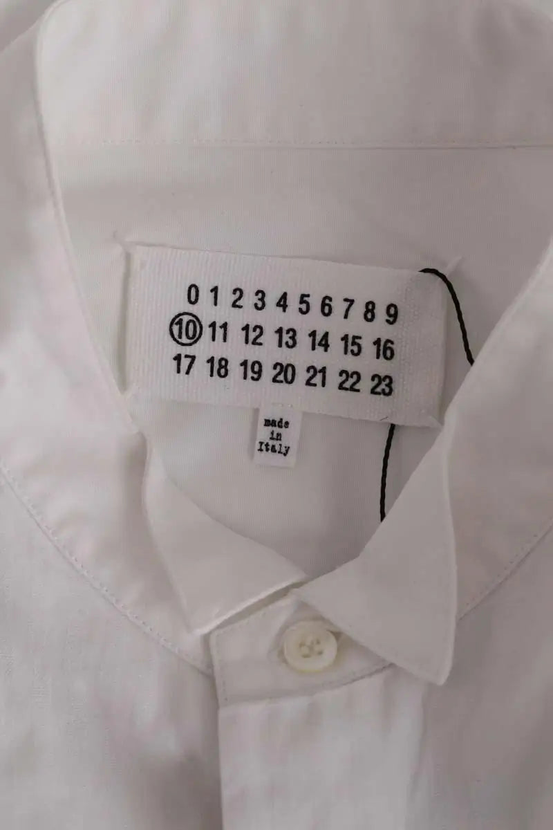Chemise Maison Martin Margiela Blanc en Coton