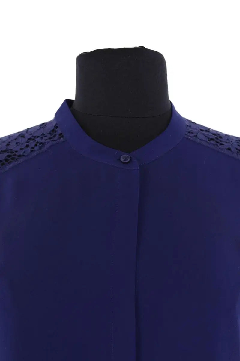 Blouse The Kooples Bleu en Synthétique