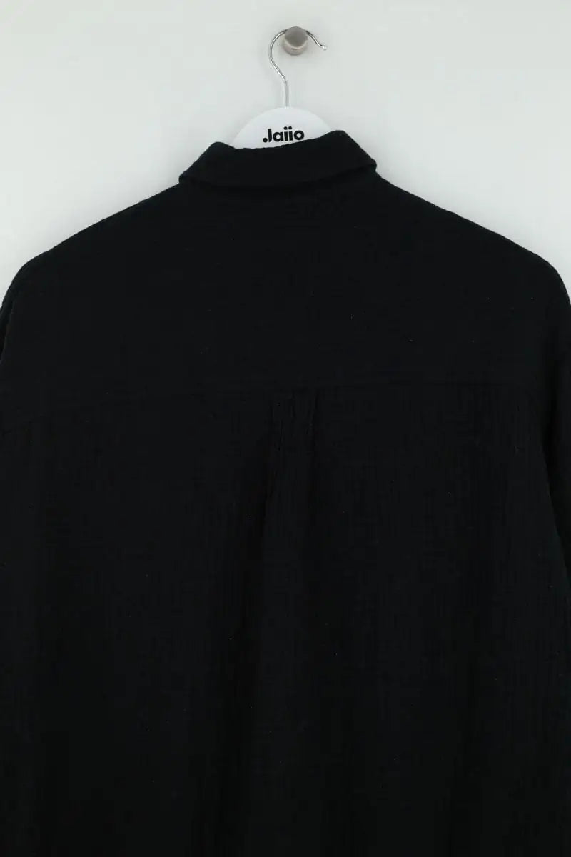 Robe chemise Saaj Noir en Coton
