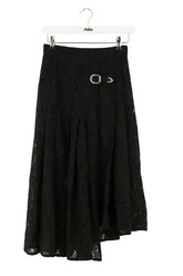 Jupe Maje Noir en Coton, taille S - Seconde Main