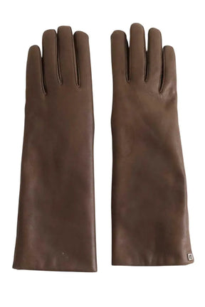 Gants Kenzo Kaki en Cuir, taille S - Seconde Main
