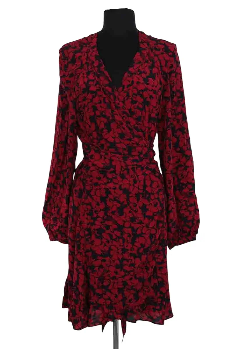 Robe Zadig & Voltaire Bordeaux en Viscose, taille L - Seconde Main
