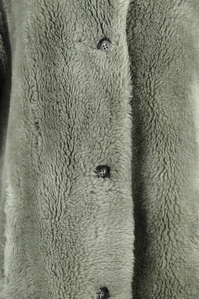 Manteau Yves Salomon  Vert