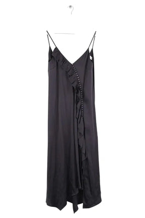 Robe Magda Butrym Noir en Soie, taille M - Seconde Main